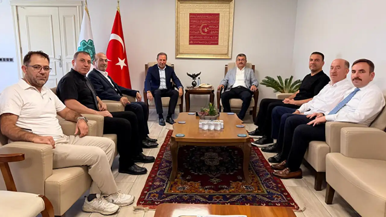 Hasan Ekici'den KONESOB'a ziyaret: Esnaf ekonominin bel kemiğidir