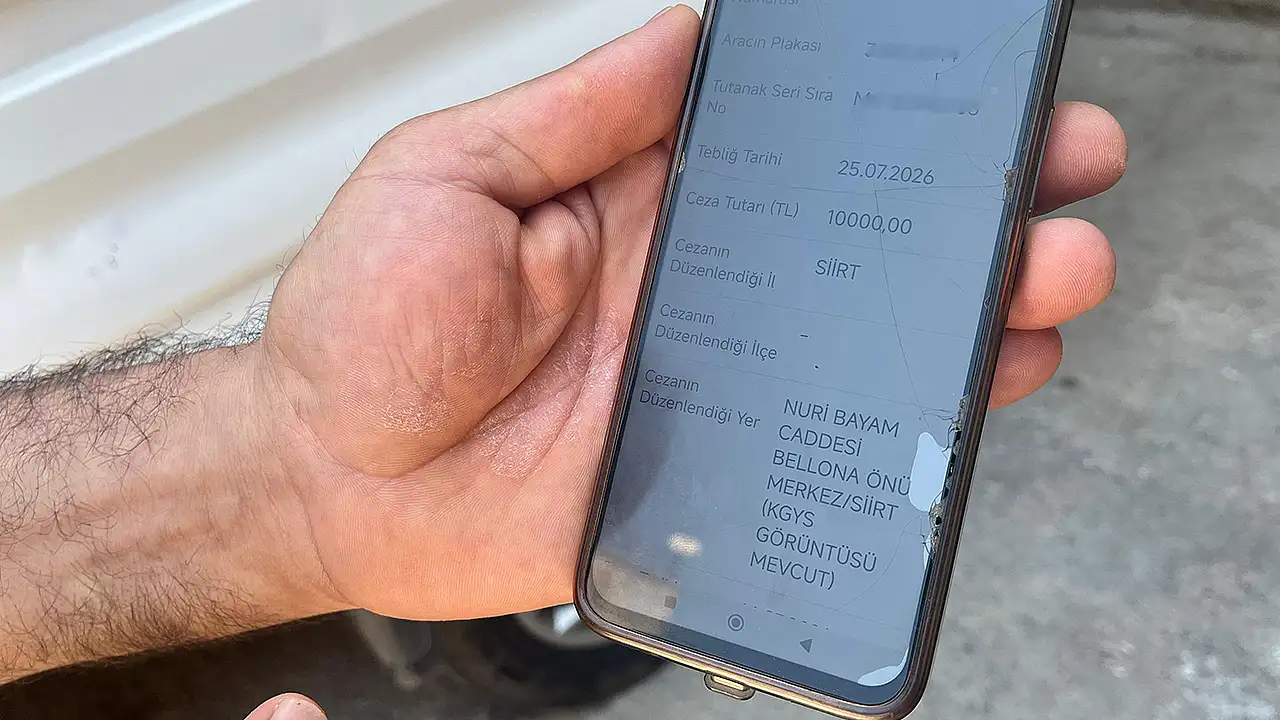 Hiç gitmediği şehirden trafik cezası yağdı! Esnaf isyan etti