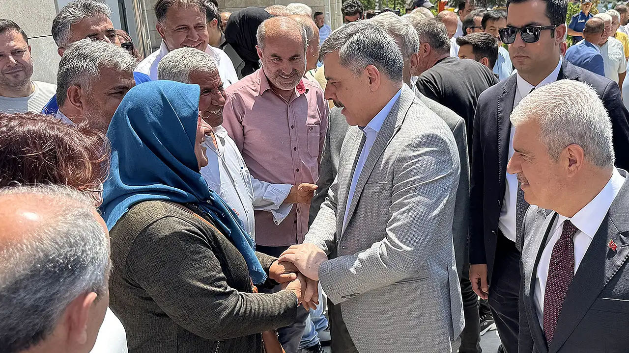 İçişleri Bakanı Çiftçi'den memleketi Konya'ya peş peşe ziyaretler
