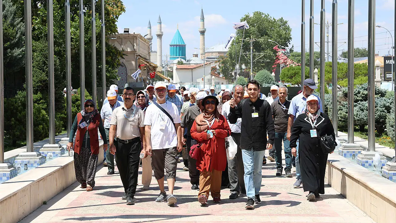 Konya'da emekliler bu projeye yoğun ilgi gösterdi