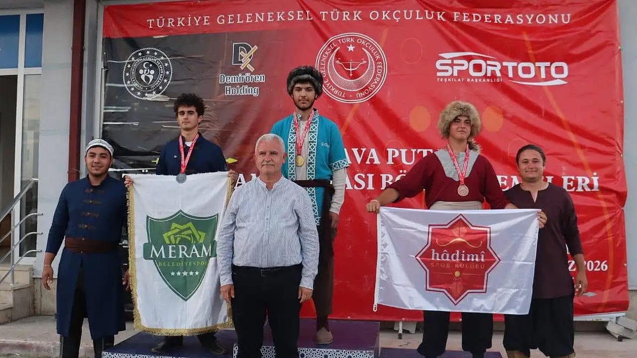Konya Meramlı okçular madalyaları topladı