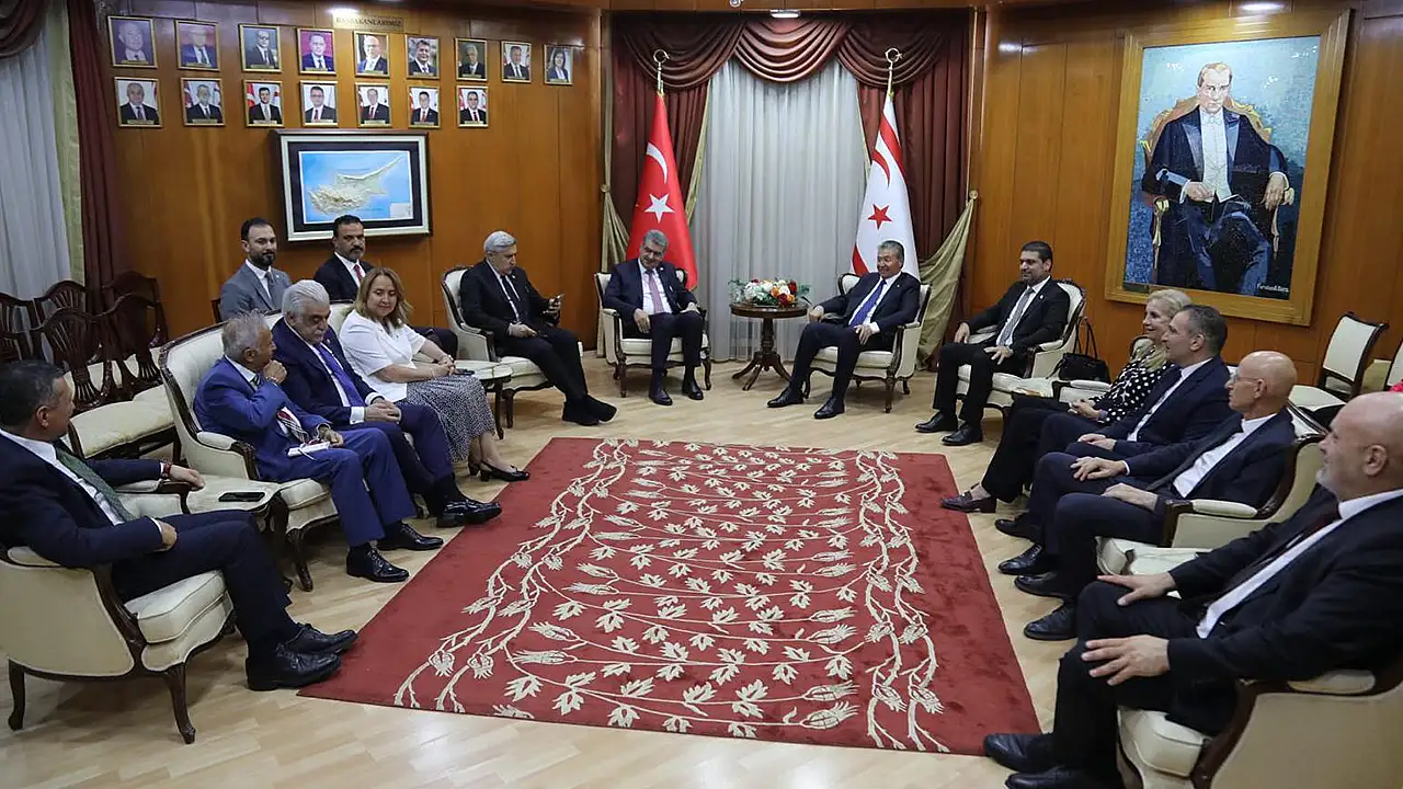 Konya Milletvekili Erdem KKTC'de temaslarda bulundu