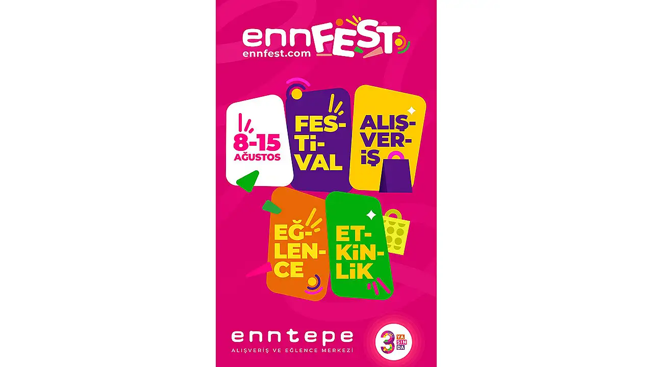 Konya'nın büyük alışveriş ve eğlence festivali Enntepe'de
