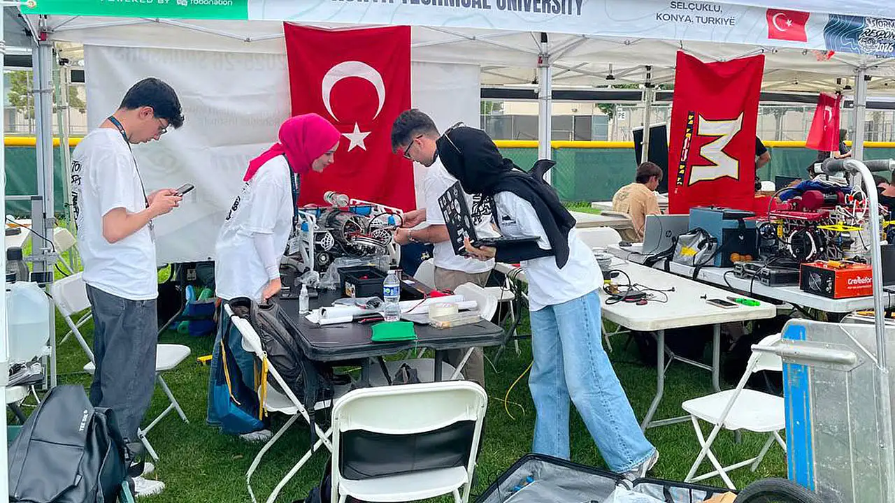 Konya'nın gururu dünyaya açılıyor! TEKNOFEST şampiyonu ABD yolcusu