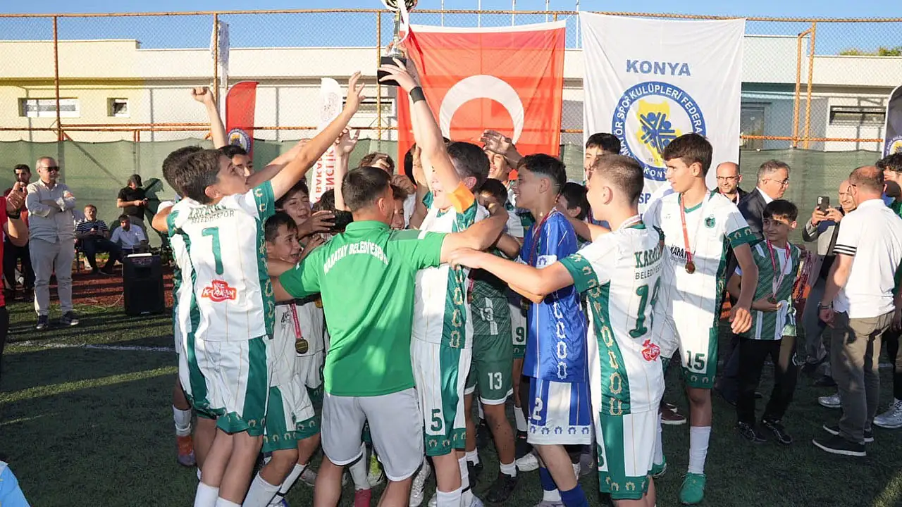 Konya U11 ve 12 ve U13 Ligi'nde şampiyonlar belli oldu
