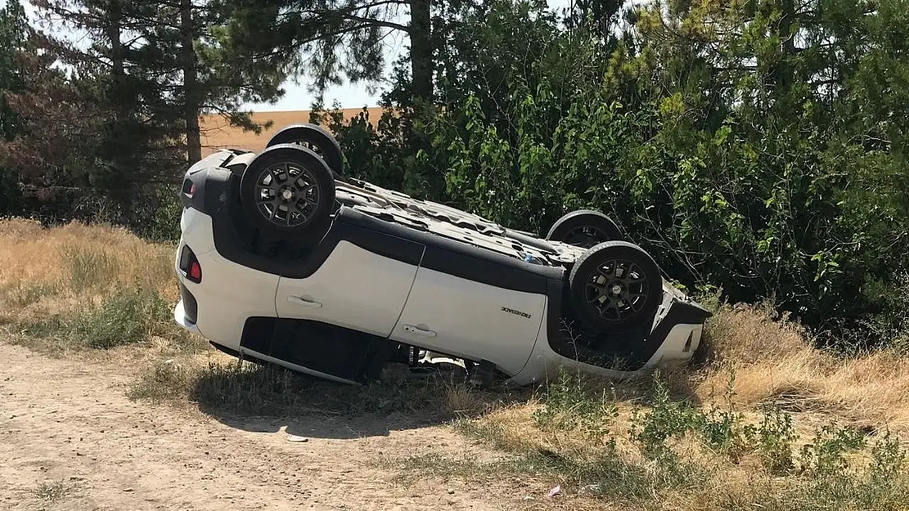 Konya'da ilginç kazada 8 yaralı