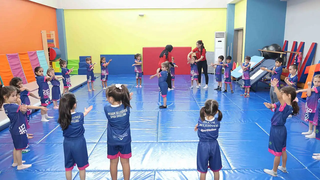 Meram'da yaz tatili sporla başladı!