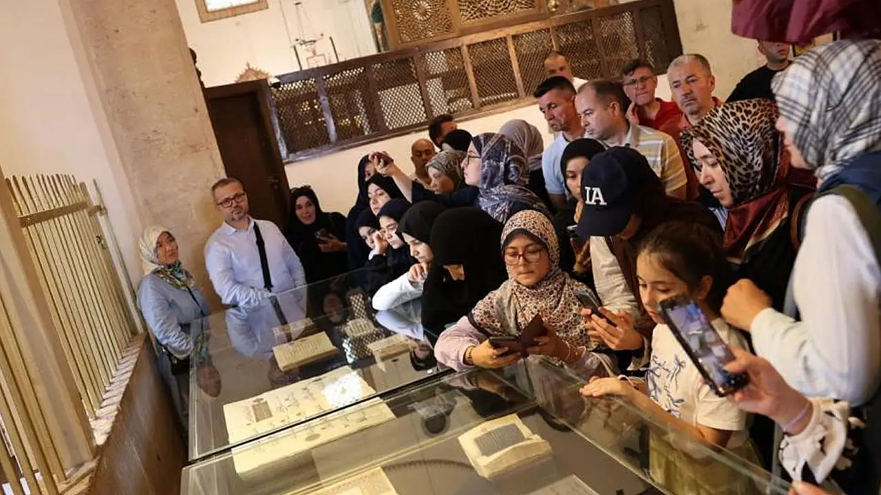 Mersinli hafızlar Konya'nın manevi atmosferini yaşadı