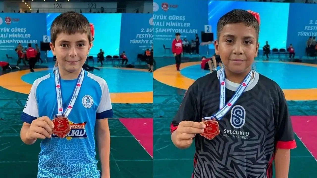 Selçuklu Belediyespor Güreş Takımı zaferle döndü