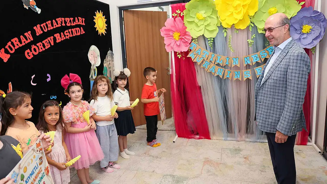 Selçuklu'da çocuklar yaz tatilini verimli geçiriyor