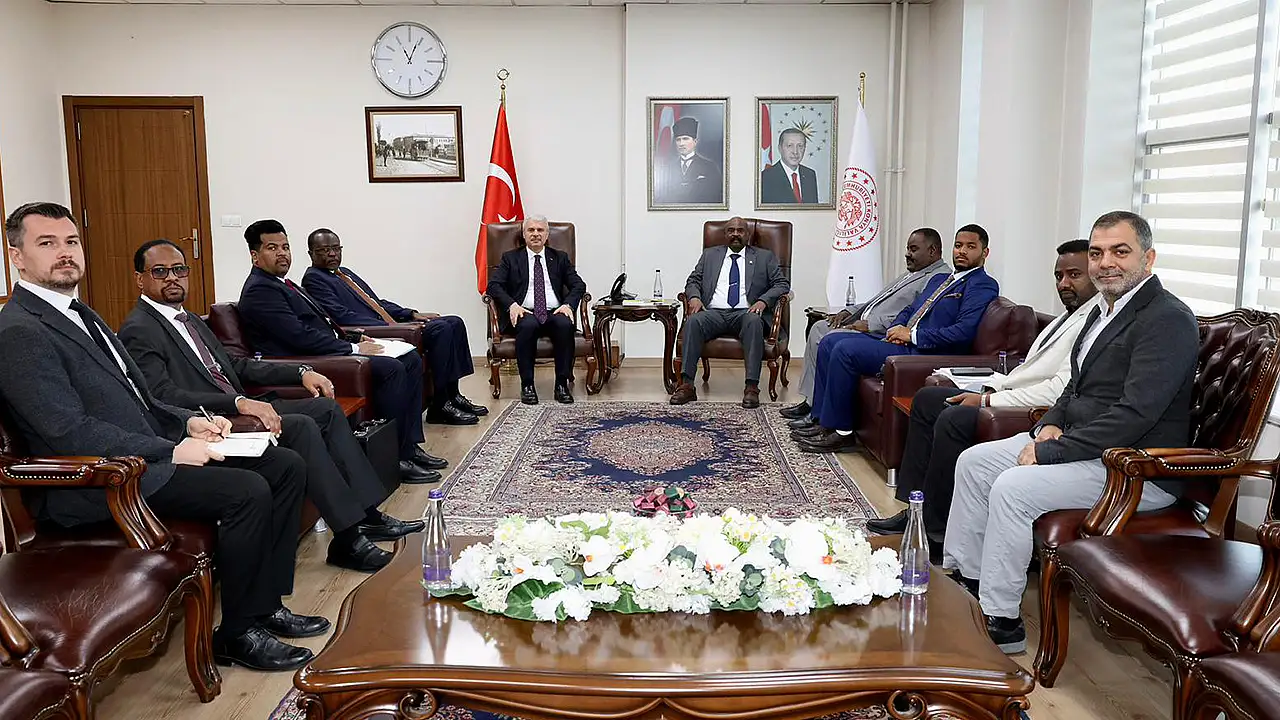 Sudan heyetinden Konya çıkarması: Vali İbrahim Akın'a ziyaret
