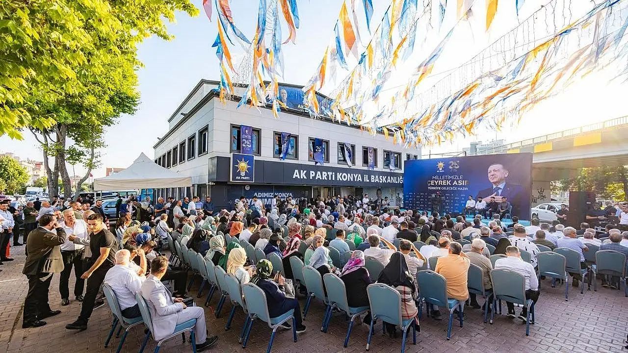 AK Parti Konya'da çeyrek asır buluşması