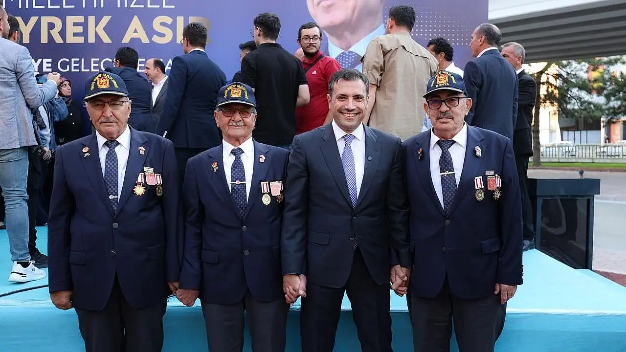 AK Parti Konya'da çeyrek asır buluşması