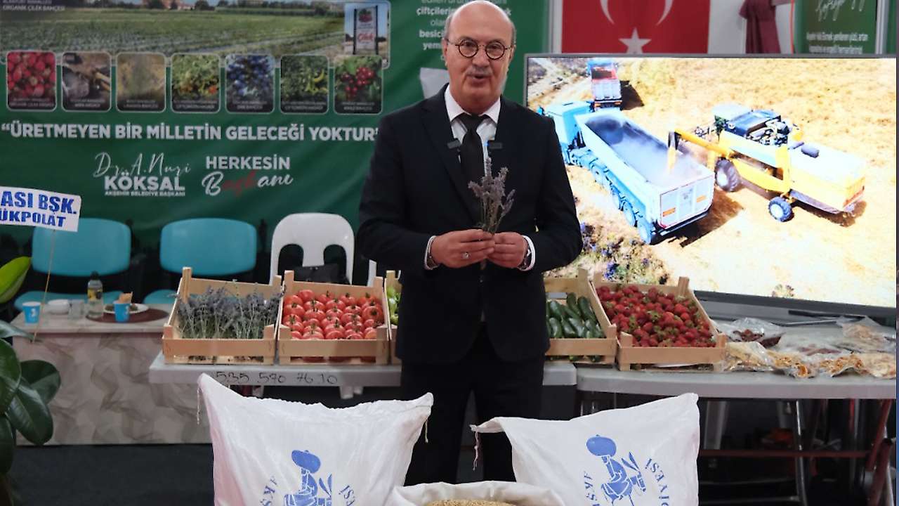 Akşehir'de tarım fuarı rüzgarı