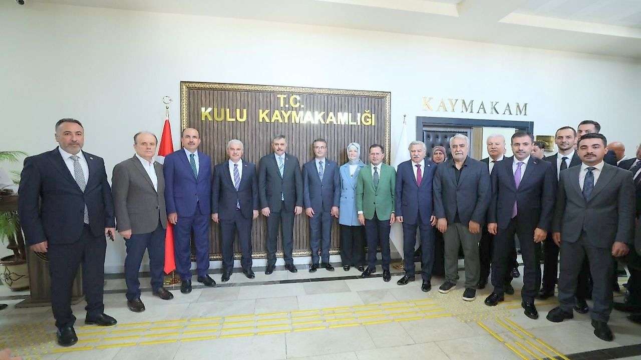 Bakan Çiftçi Konya'da halkla iç içe