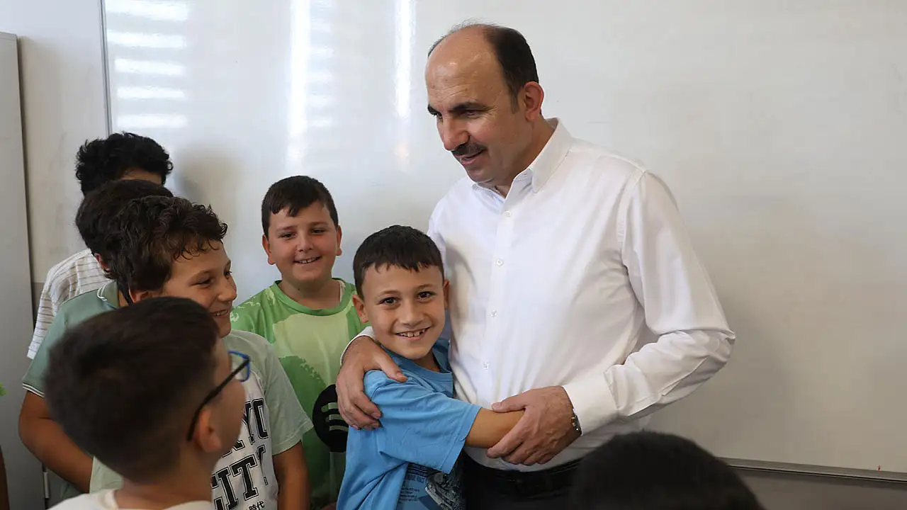 Başkan Altay, geleceğin teminatı çocuklarla bir araya geldi