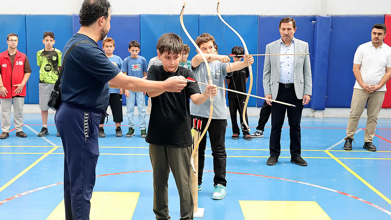 Başkan Kılca yaz okullarında etkinliklere katıldı