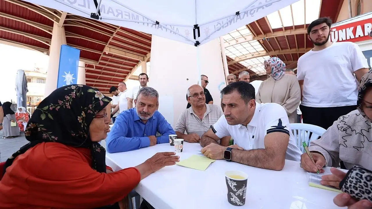 Başkan Özgökçen Meram'da sahaya indi