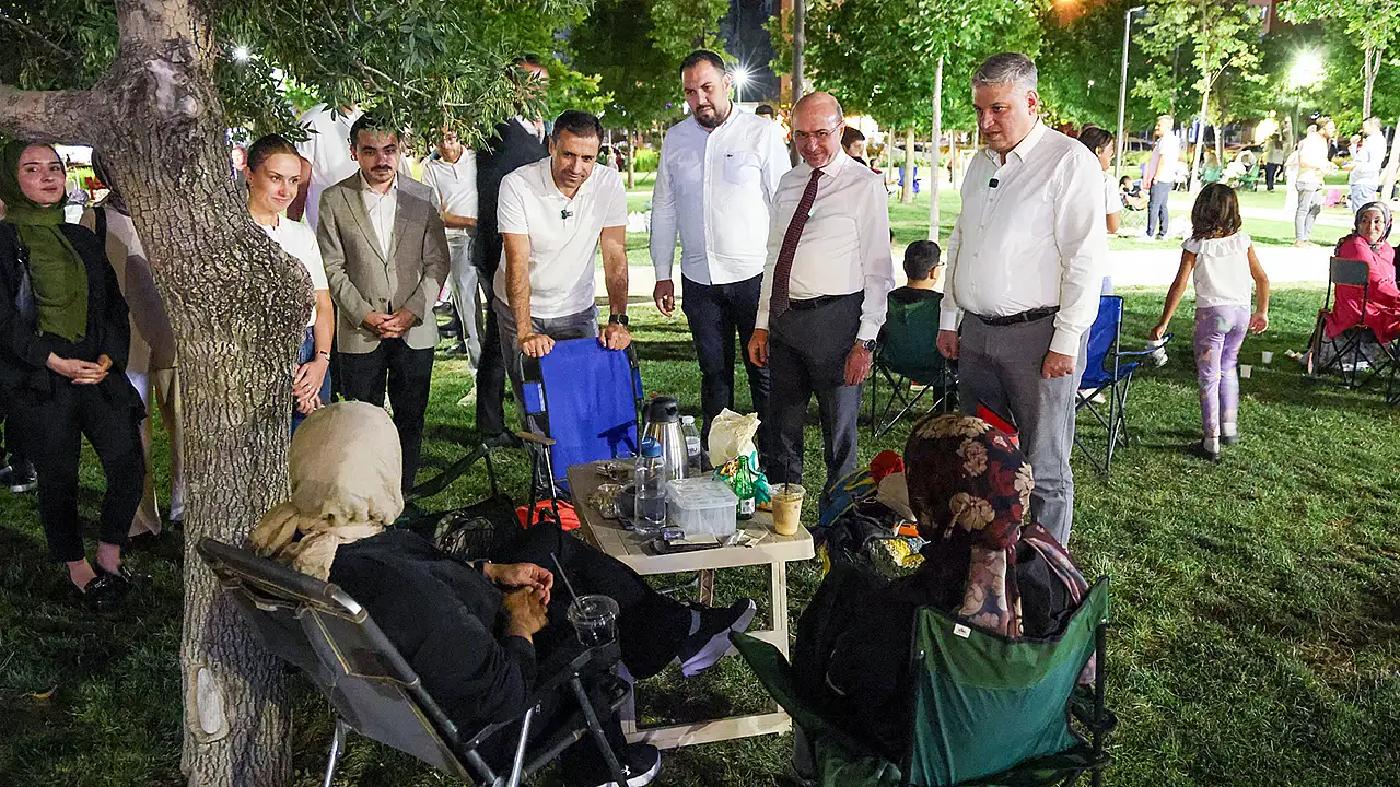 Başkan Pekyatırmacı, vatandaşla bir araya geldi