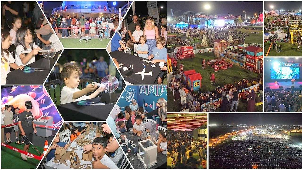Konya'da festivalin ilk teşekkürü Altay'dan çocuklara