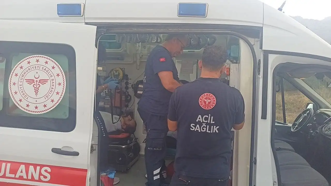 Konya'da ilginç bir kaza: 2 yaralı