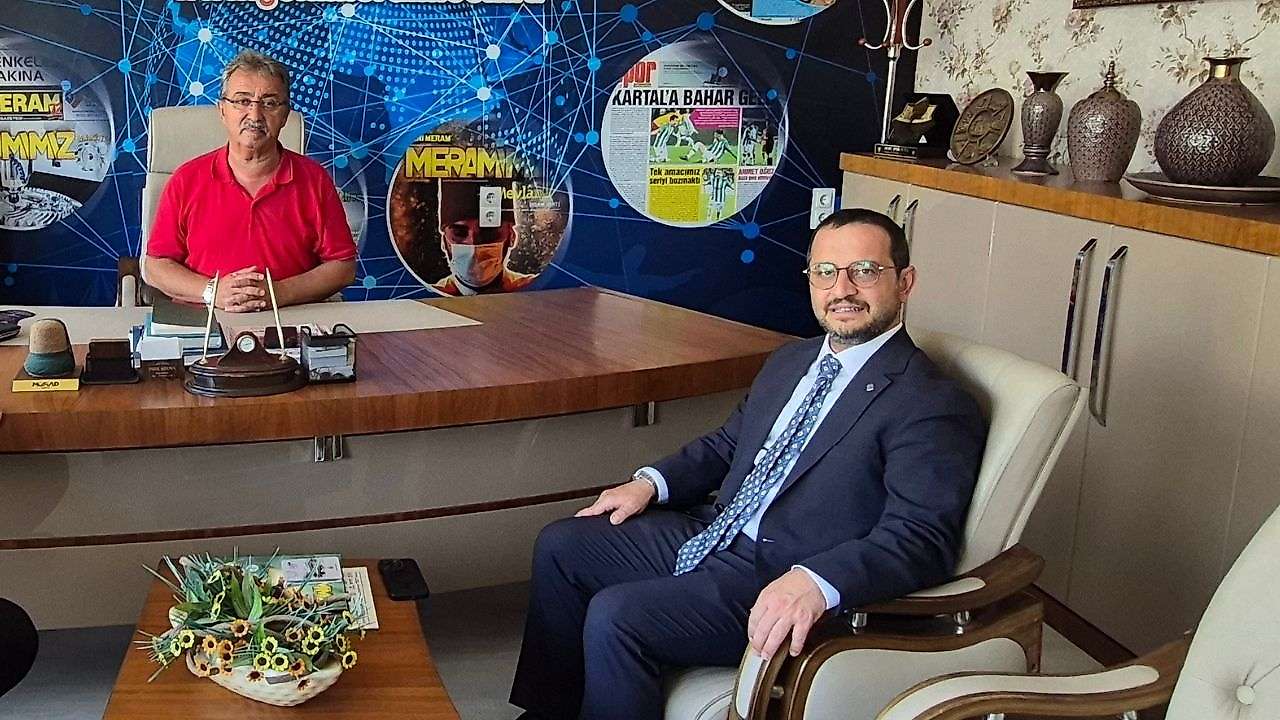 İnşaat Mühendisleri Odasından Yeni Meram'a ziyaret