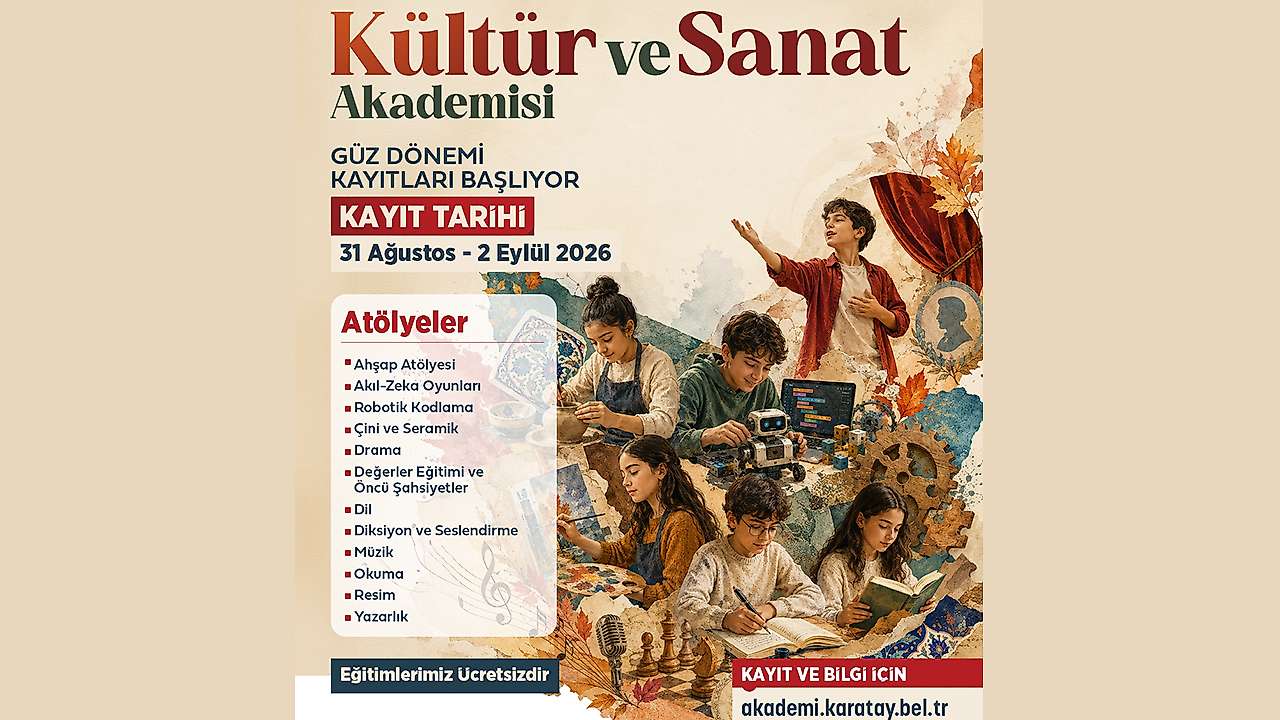 Karatay Belediyesi genç yetenek avında
