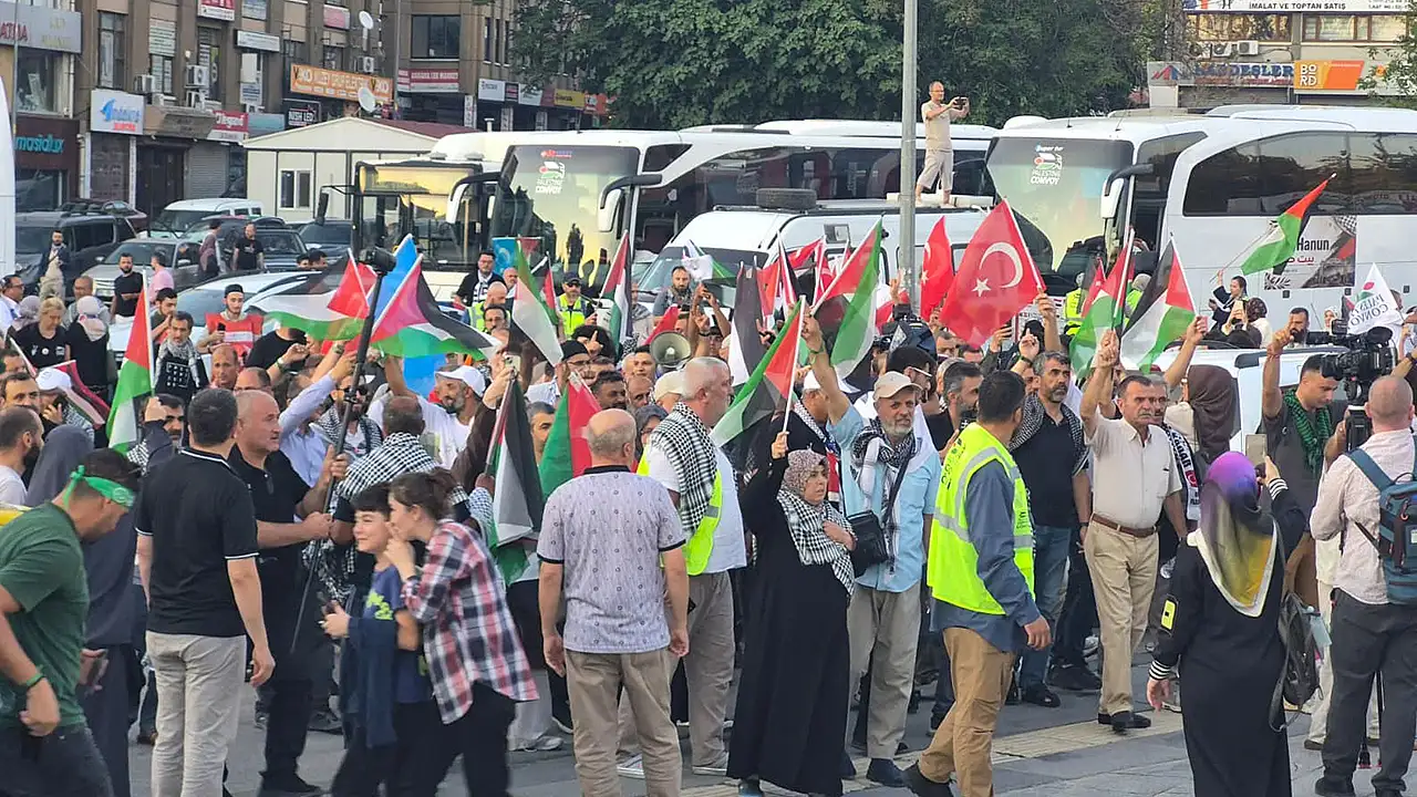 Konya, Bosna'dan yola çıkan Filistin Konvoyu'nu ağırlayacak