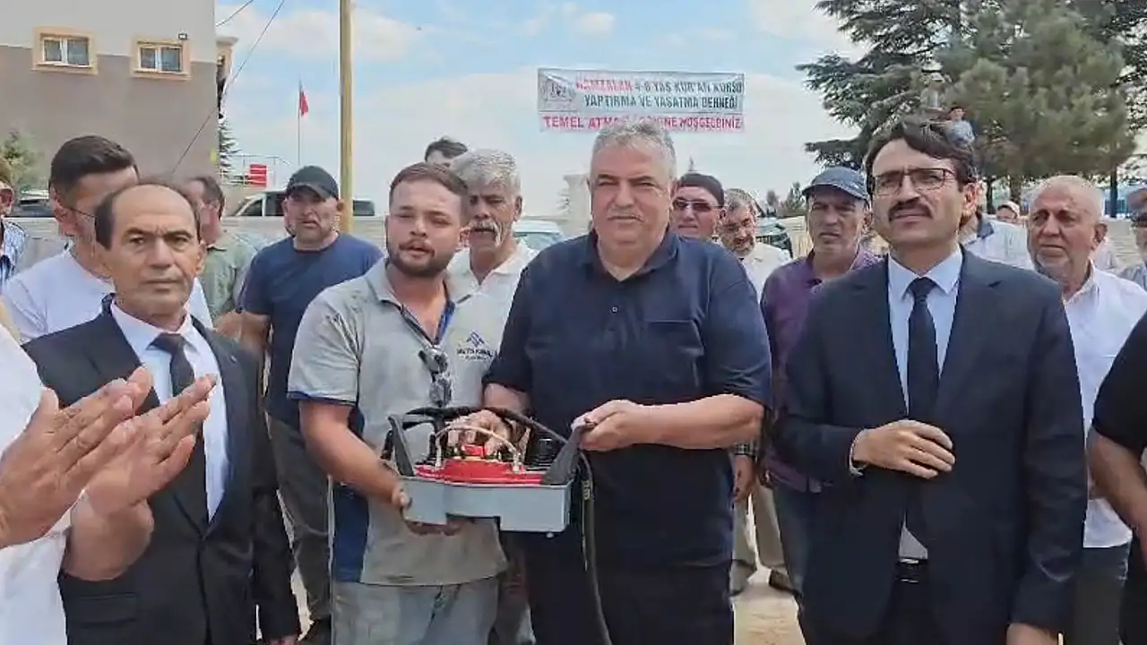 Konya Bozkır'da geleceğin temelleri atıldı: Kuran kursu inşaatı başladı
