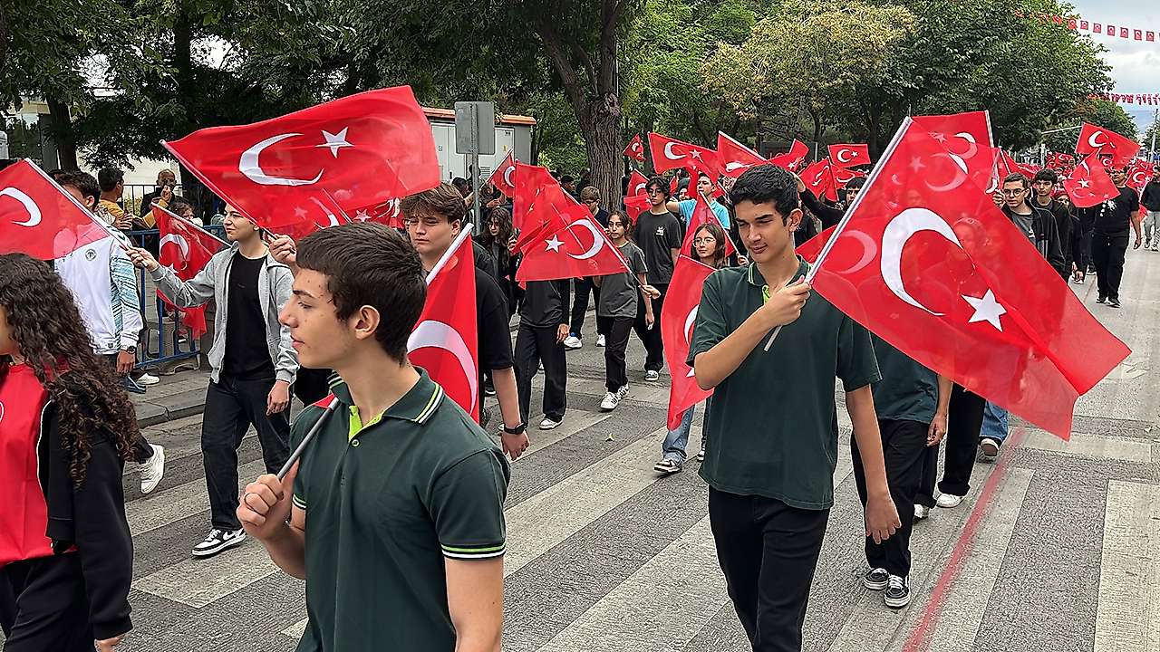 Konya'da 30 Ağustos Zafer Bayramı coşkusu