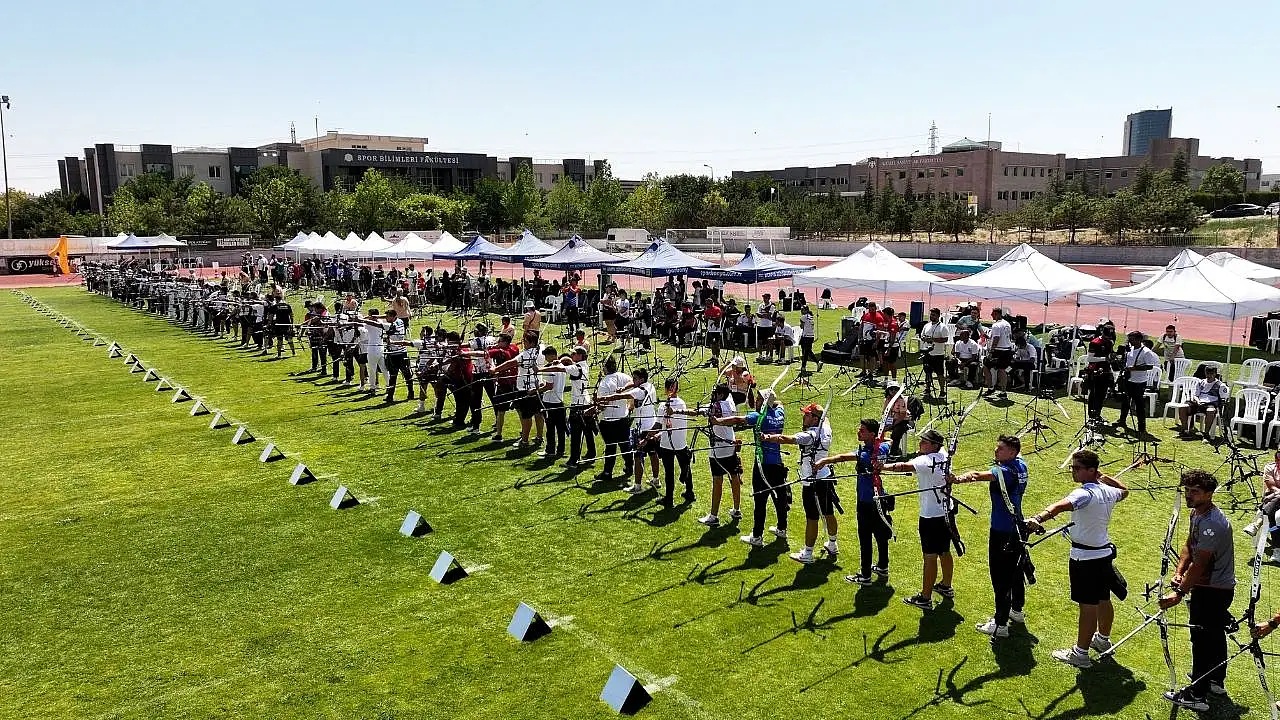 Konya'da 750 sporcu hedefe kilitlendi