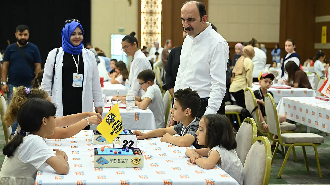 Konya'da Akıl ve Zekâ Oyunları finali nefes kesti