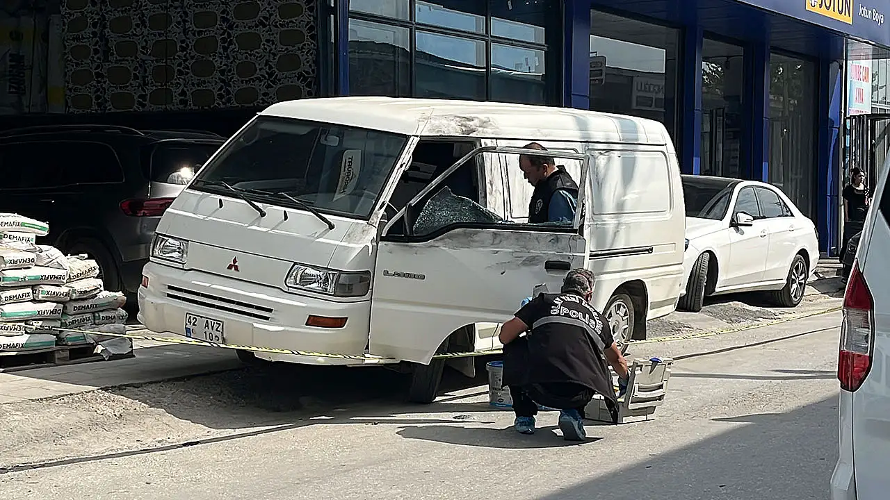 Konya'da film gibi soygun! 1 milyonluk vurgun kamerada