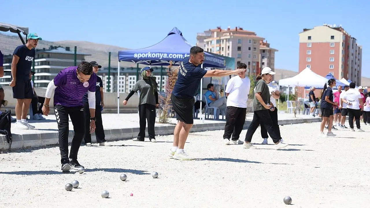 Konya'da Uluslararası Bocce heyecanı başladı