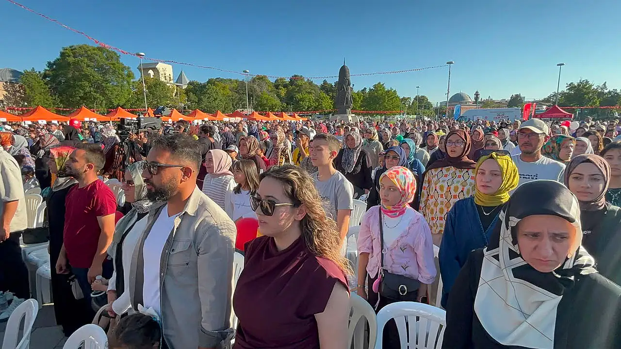 Konya'da Yaz Kur'an Kursları coşkulu finalle tamamlandı