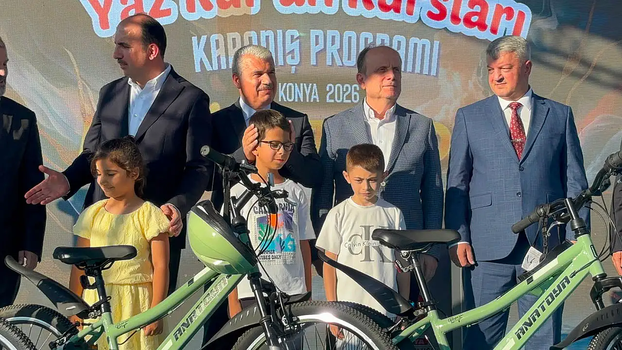 Konya'da Yaz Kur'an Kursları coşkulu finalle tamamlandı