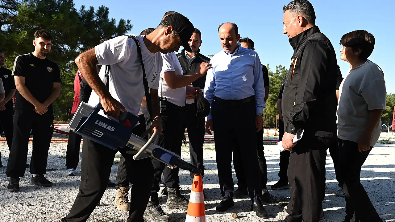 Konya'nın gönüllü itfaiyecileri görevde