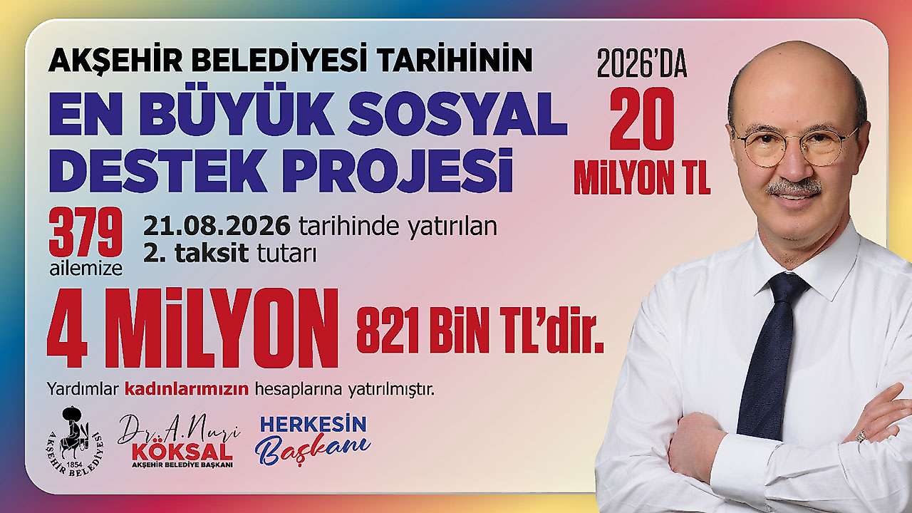 Konya'nın ilçesinde 379 ailenin yüzünü güldüren ödeme!