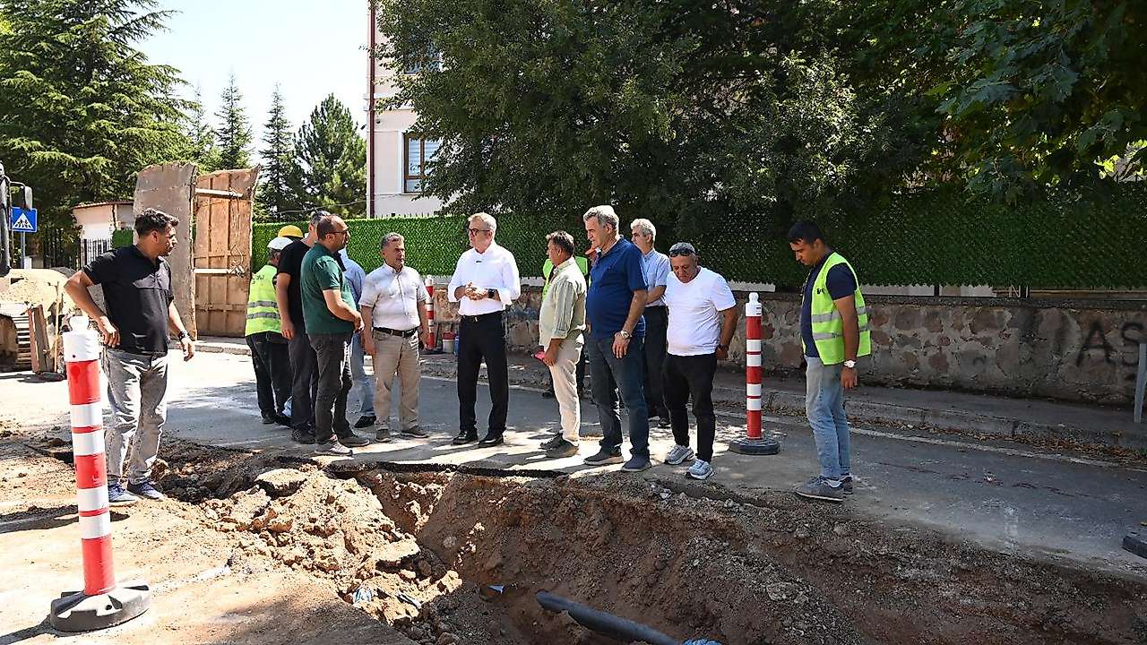 Konya'nın ilçesinde altyapı seferberliği