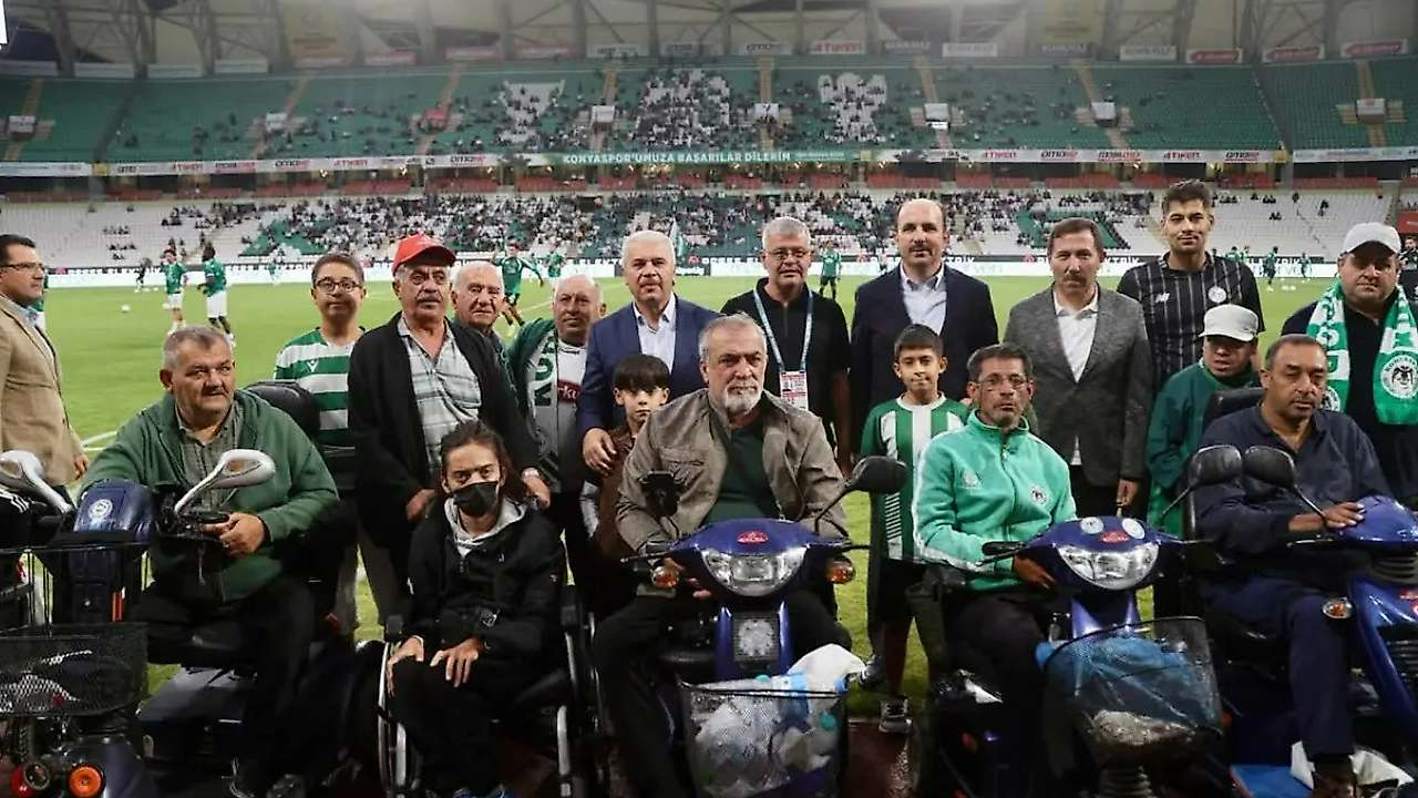 Konya Stadyumu'na 'Erişilebilirlik Belgesi'
