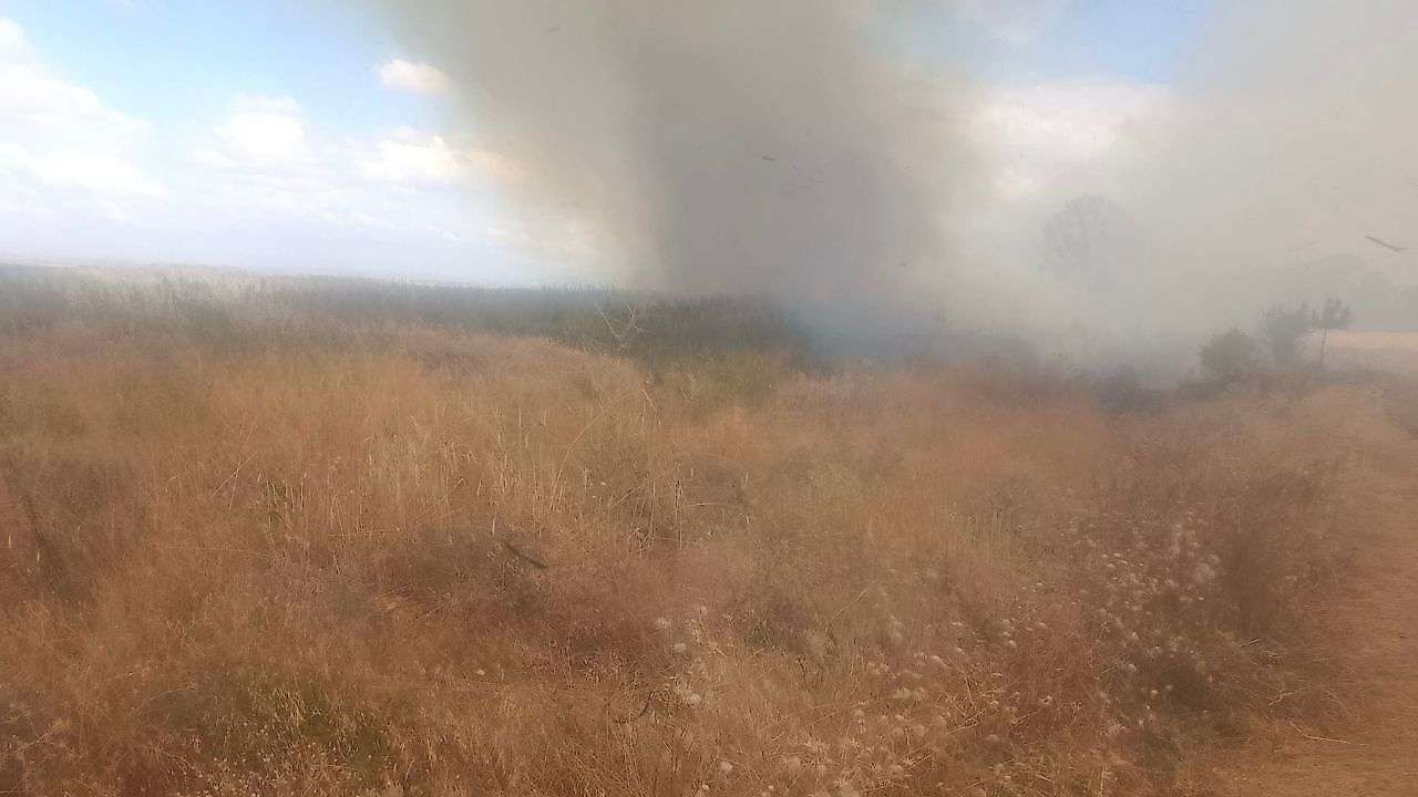 Konya'da yürekleri ağıza getiren yangın