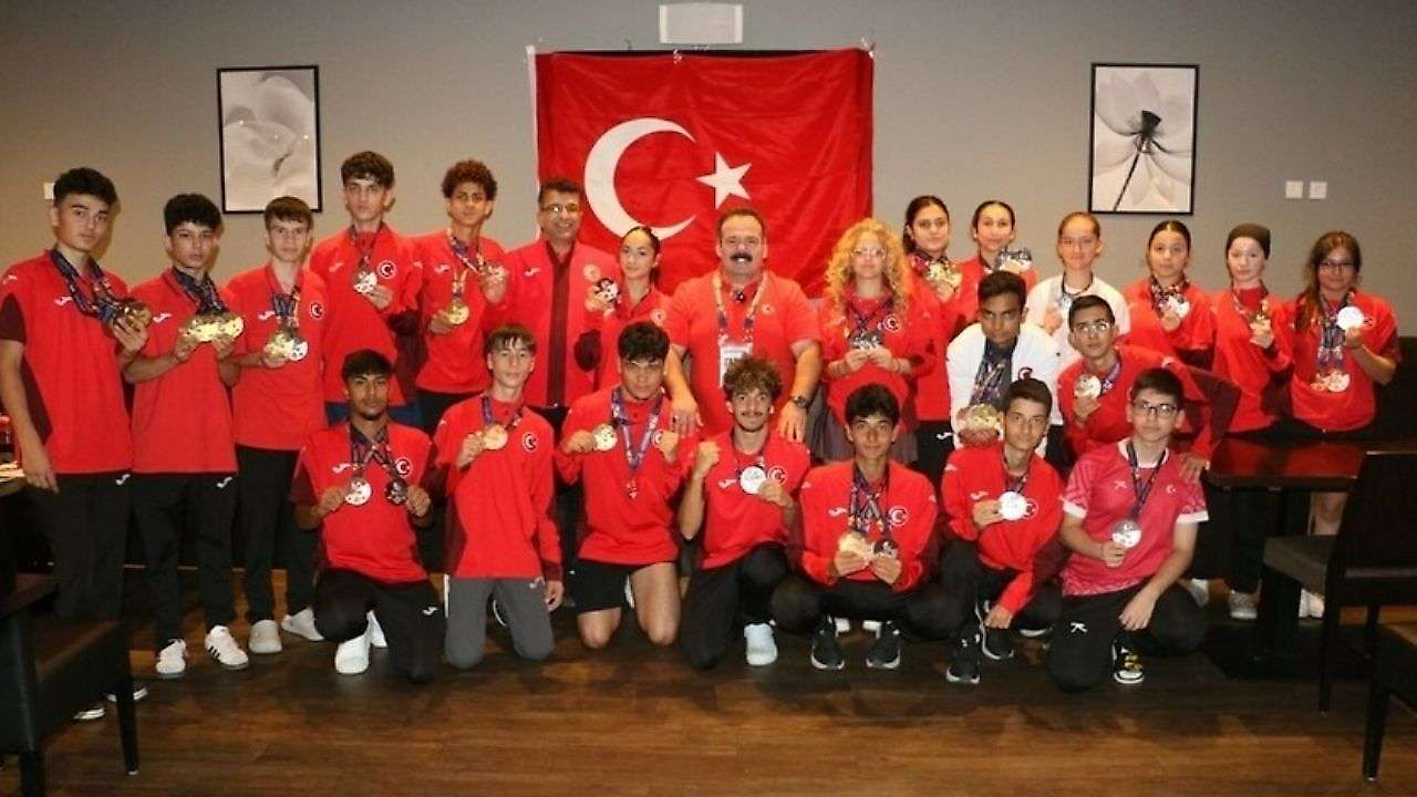 Türkiye Avrupa'dan 39 madalyayla döndü