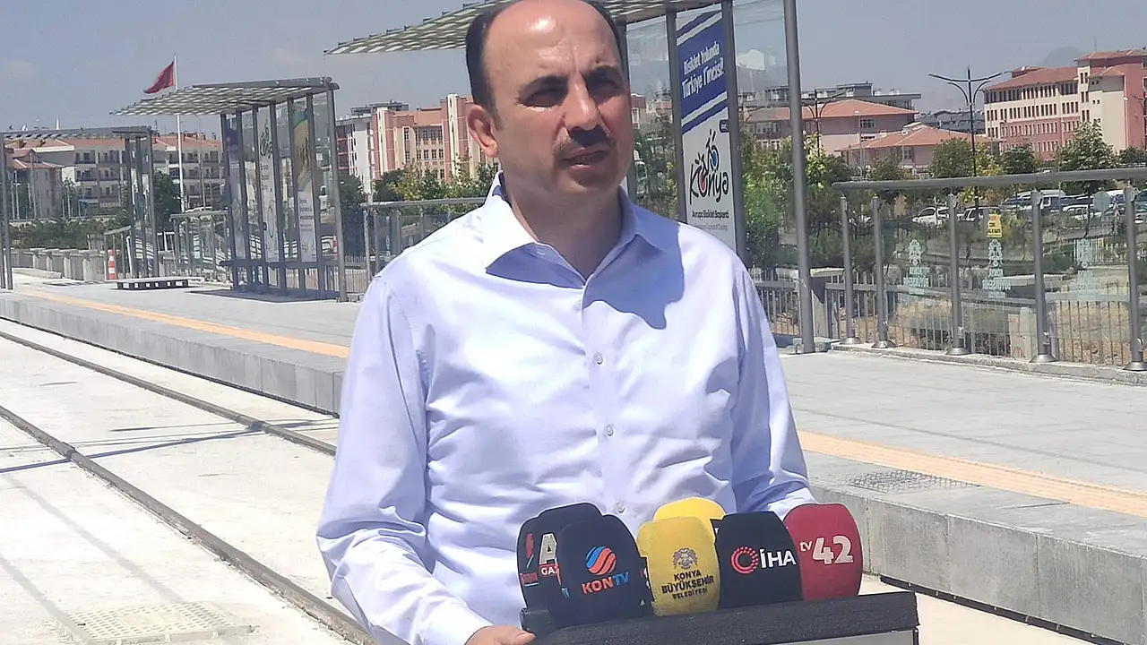 Türkiye'nin en büyük raylı sistem çalışması Konya'da
