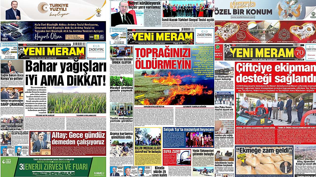 Yeni Meram '76' yaşında