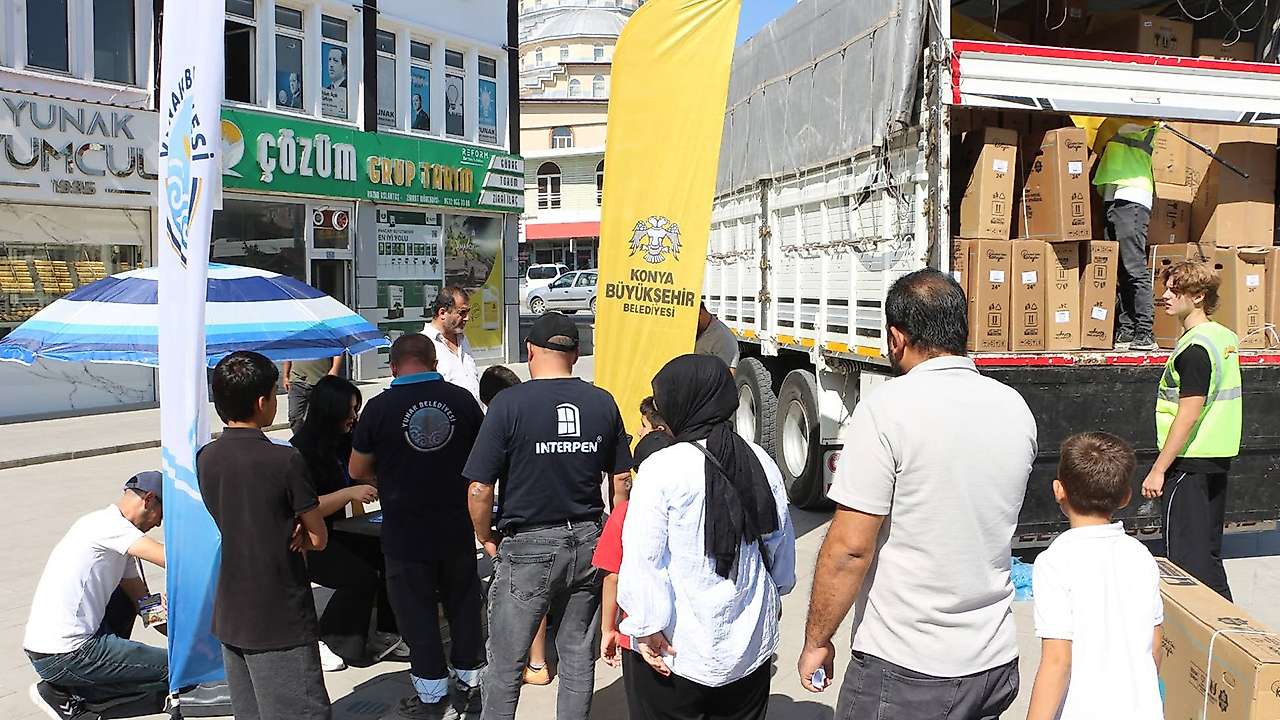 Yunaklı çocuklar bisikletlerine kavuştu