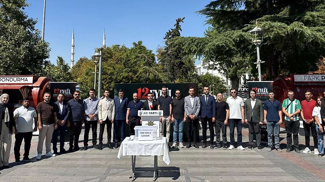 AK Parti Konya Gençliğin 12 Eylül mesajı: Son söz milletindir