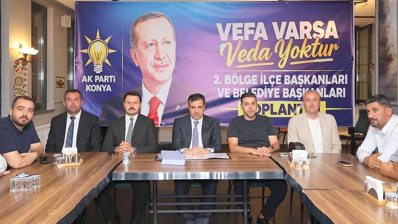Konya AK Parti Doğanhisar'da vatandaşla iç içe