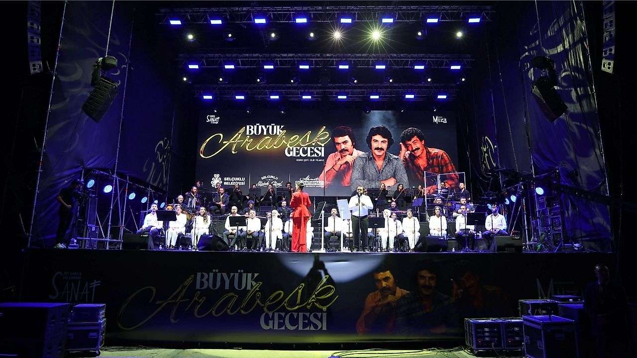 Arabesk'in kalbi Konya'da attı