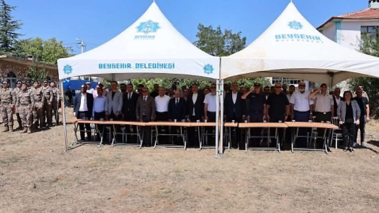 Beyşehir'de kahramanlara vefa