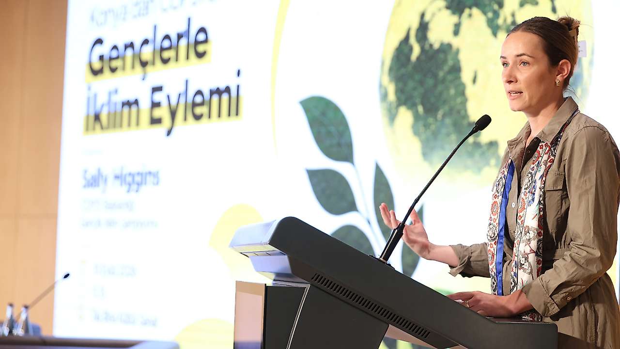 COP31'in gençlik elçisi Konya'da gençlerle bir araya geldi